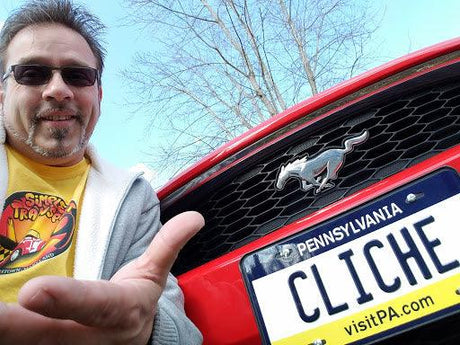 Custom Novelty License Plates from Smart Blonde