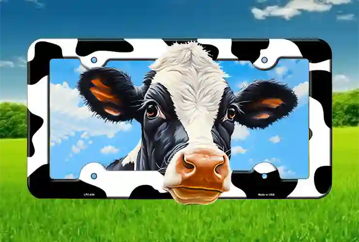 Novelty License Plate Frames