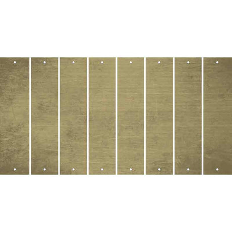 Gold Oil Rubbed Cut Fun Strips (Set of 8) '