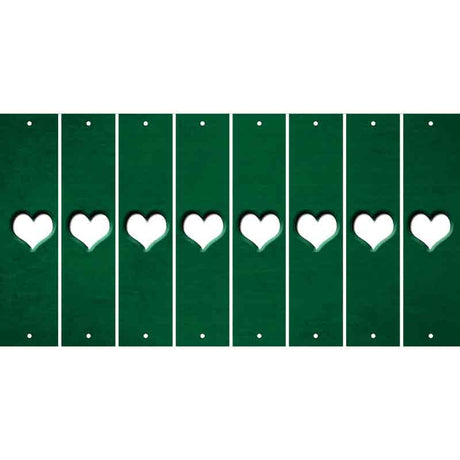 Green Oil Rubbed Cut Fun Strips (Set of 8) ?