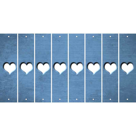 Light Blue Oil Rubbed Cut Fun Strips (Set of 8) ?