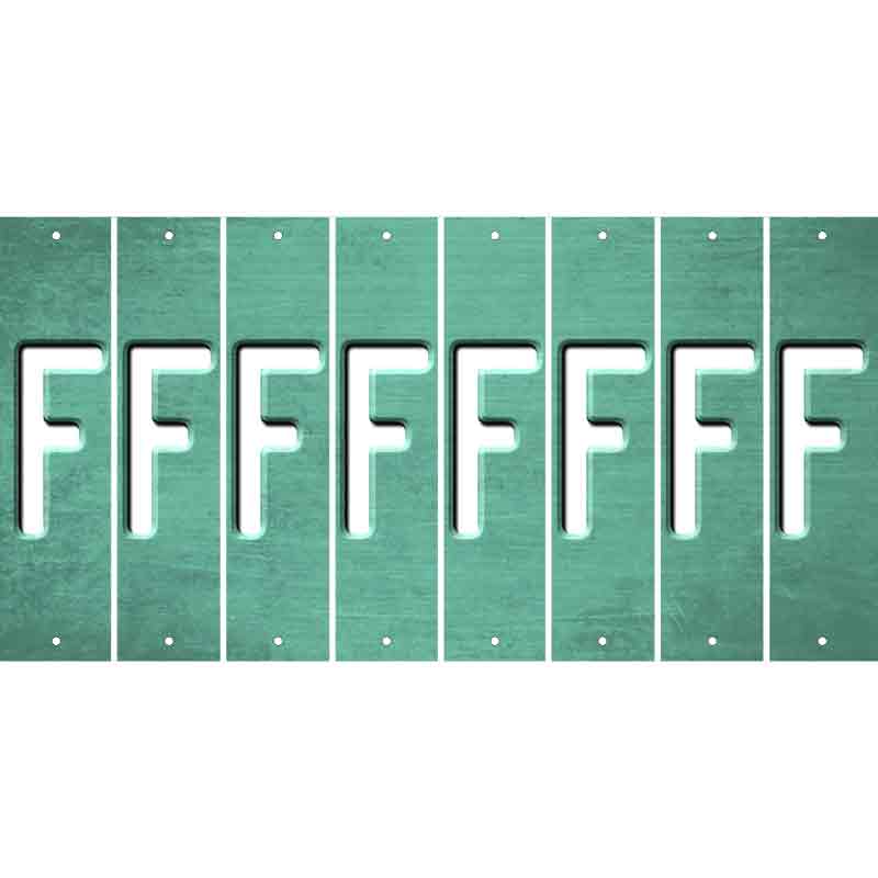 Mint Oil Rubbed Cut Fun Strips (Set of 8) G