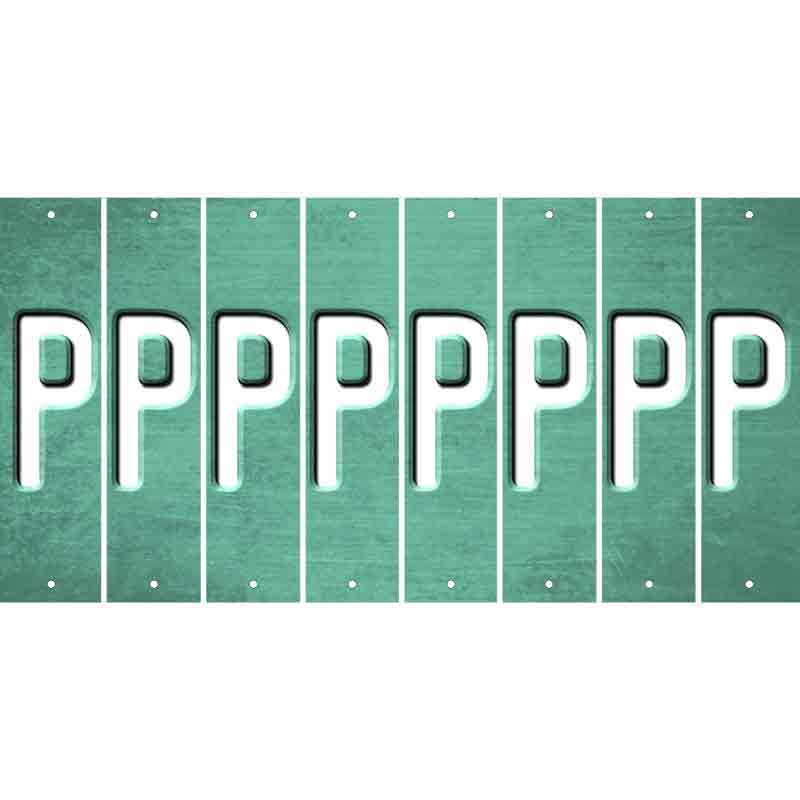 Mint Oil Rubbed Cut Fun Strips (Set of 8) Q