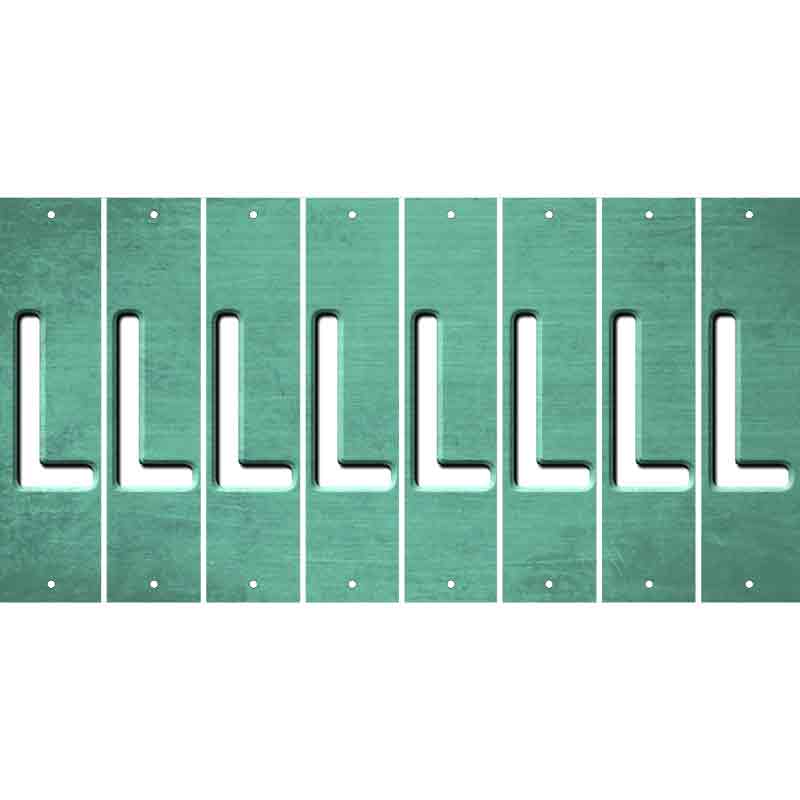 Mint Oil Rubbed Cut Fun Strips (Set of 8) M