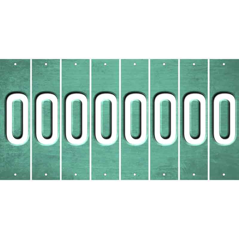 Mint Oil Rubbed Cut Fun Strips (Set of 8) 1