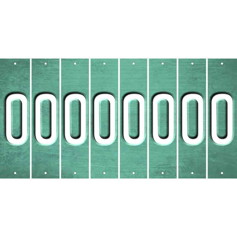 Mint Oil Rubbed Cut Fun Strips (Set of 8) P