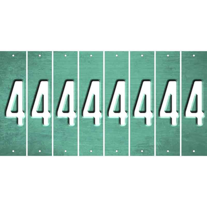 Mint Oil Rubbed Cut Fun Strips (Set of 8) 5