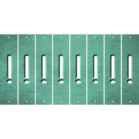 Mint Oil Rubbed Cut Fun Strips (Set of 8) &