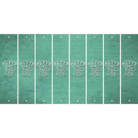 Mint Oil Rubbed Cut Fun Strips (Set of 8) BAT