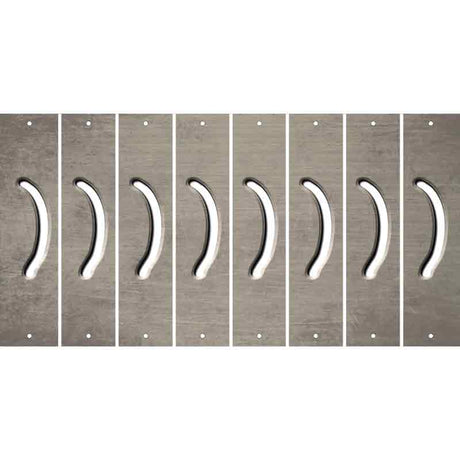 Tan Oil Rubbed Cut Fun Strips (Set of 8) 2ND AMENDMENT