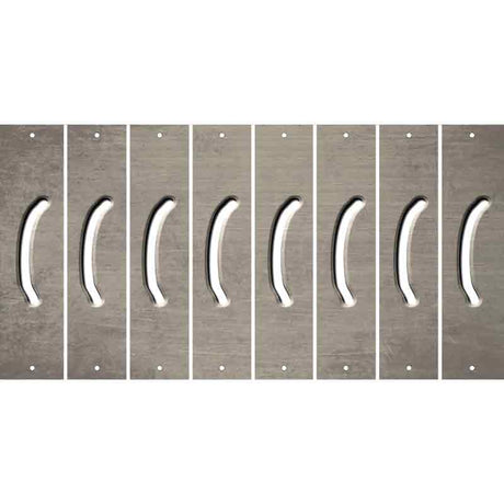 Tan Oil Rubbed Cut Fun Strips (Set of 8) )