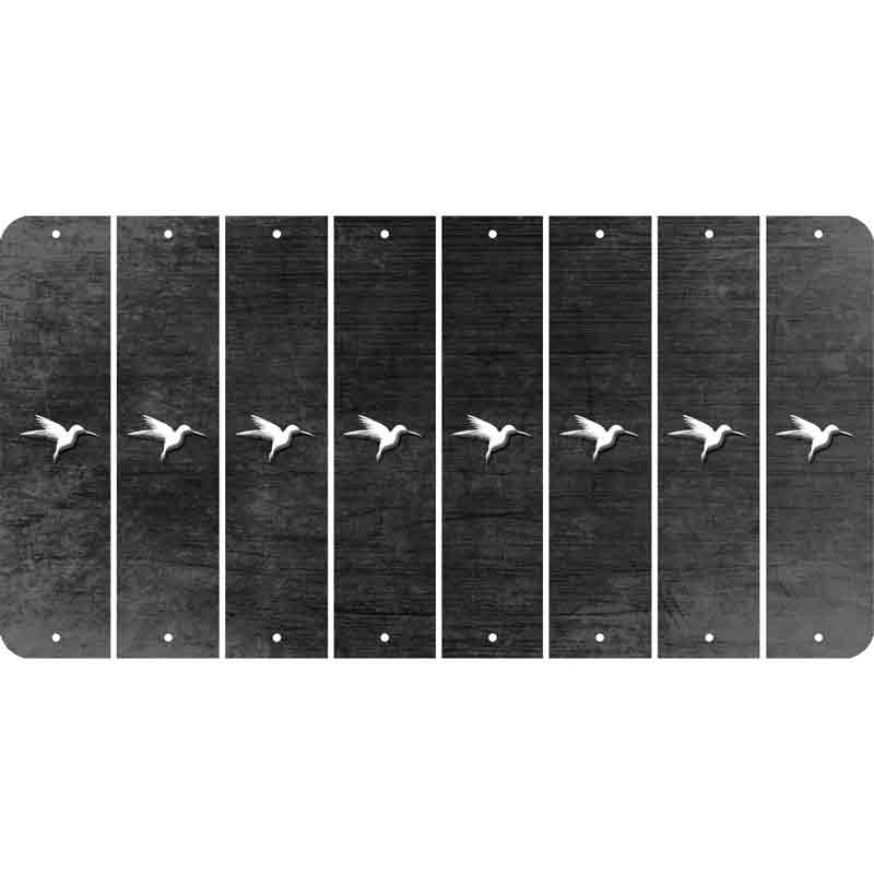 Black Oil Rubbed Cut Fun Strips (Set of 8) HUMMINGBIRD