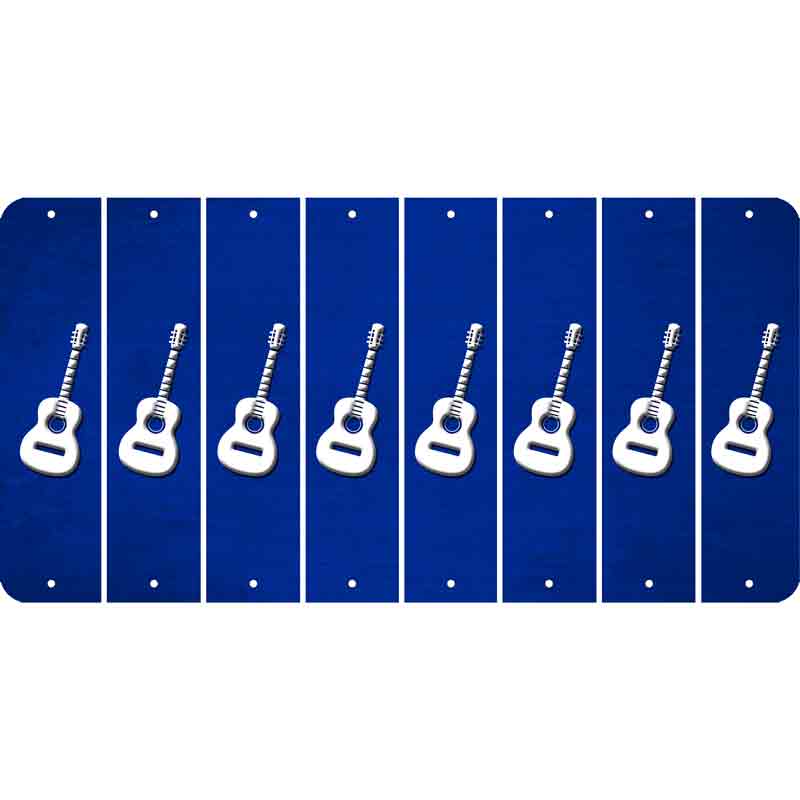 Blue Oil Rubbed Cut Fun Strips (Set of 8) ANCHOR