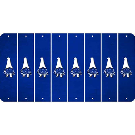 Blue Oil Rubbed Cut Fun Strips (Set of 8) GNOME
