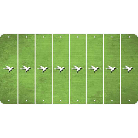 Lime Green Oil Rubbed Cut Fun Strips (Set of 8) HUMMINGBIRD