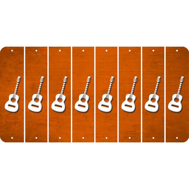 Orange Oil Rubbed Cut Fun Strips (Set of 8) ANCHOR