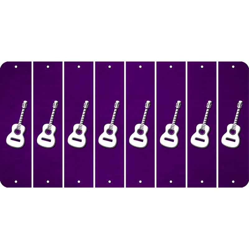 Purple Oil Rubbed Cut Fun Strips (Set of 8) ANCHOR