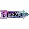 Hookah Bar Novelty Metal Arrow Sign 17" x 5" (A)
