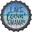 Lake Lovin Mama Novelty Metal Bottle Cap Sign