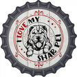 I Love My Shar Pei Novelty Metal Bottle Cap Sign