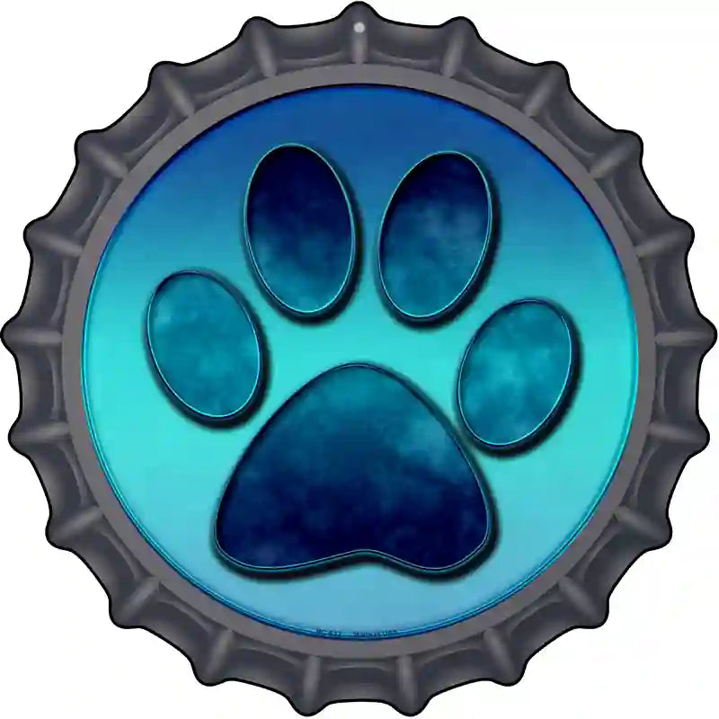 Paw s Novelty Metal Bottle Cap Sign BC-632