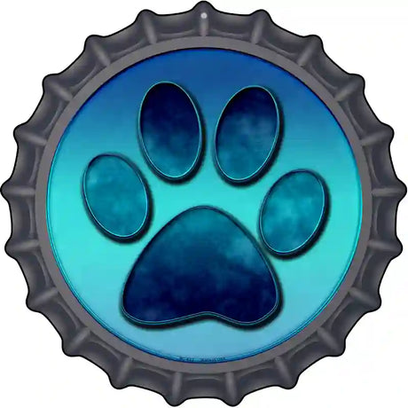 Paw s Novelty Metal Bottle Cap Sign BC-632