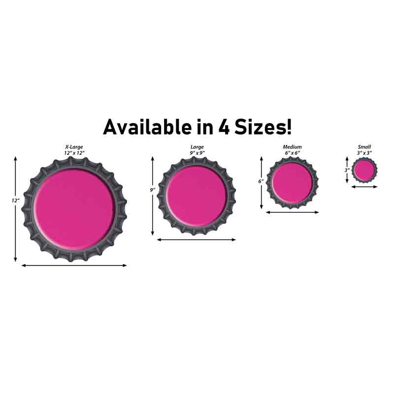 Soldier American Flag Novelty Bottle Cap Sticker Decal