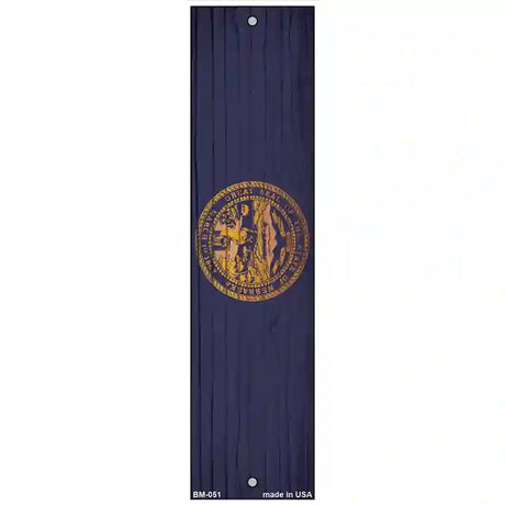 Nebraska Flag Novelty Metal Bookmark BM-051