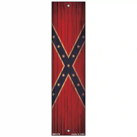 Confederate Flag Novelty Metal Bookmark BM-076