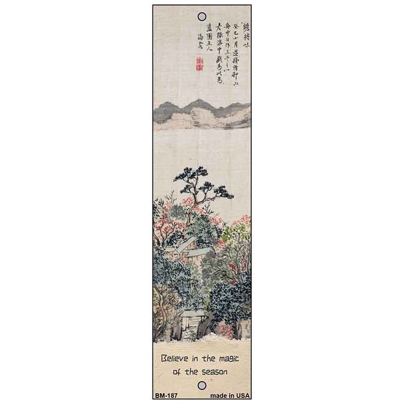 Hidden Village in the Hills Novelty Metal Bookmark BM-187