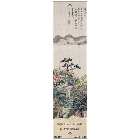 Hidden Village in the Hills Novelty Metal Bookmark BM-187