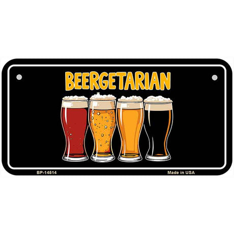 Beergetarian Novelty Metal License Plate LP-14514