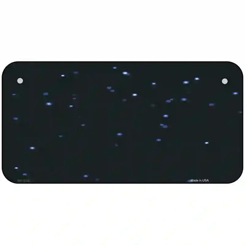 Stars Metal Novelty License Plate 6" x 3" (BP)
