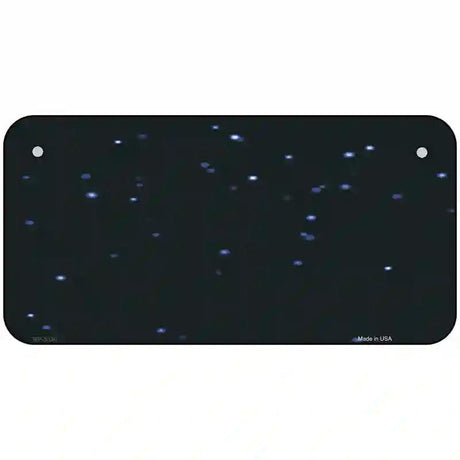 Stars Metal Novelty License Plate 6" x 3" (BP)