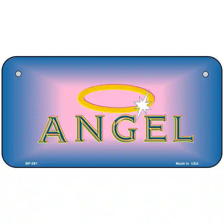 Angel Metal Novelty License Plate 6" x 3" (BP)