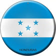 Honduras Country Novelty Metal Circular Sign 12" (C)