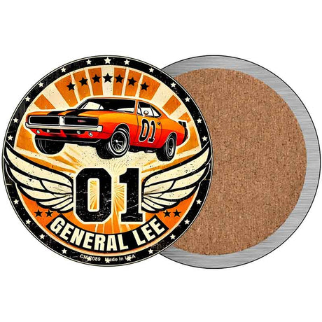 01 General Lee Novelty Metal Circular Sign C-2089