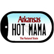 Hot Mama Arkansas Novelty Metal Dog Tag Necklace DT-10045