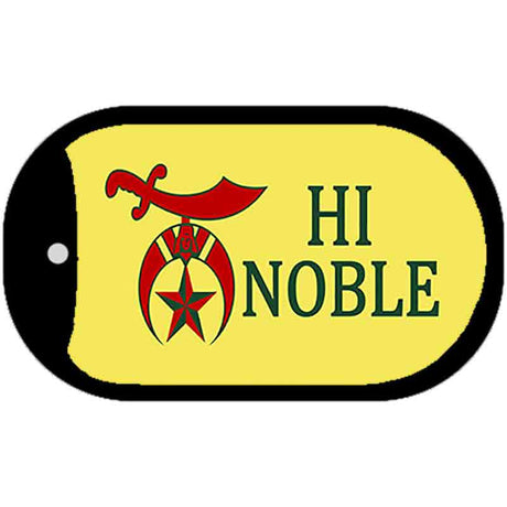 High Noble Novelty Metal Dog Tag Necklace DT-108