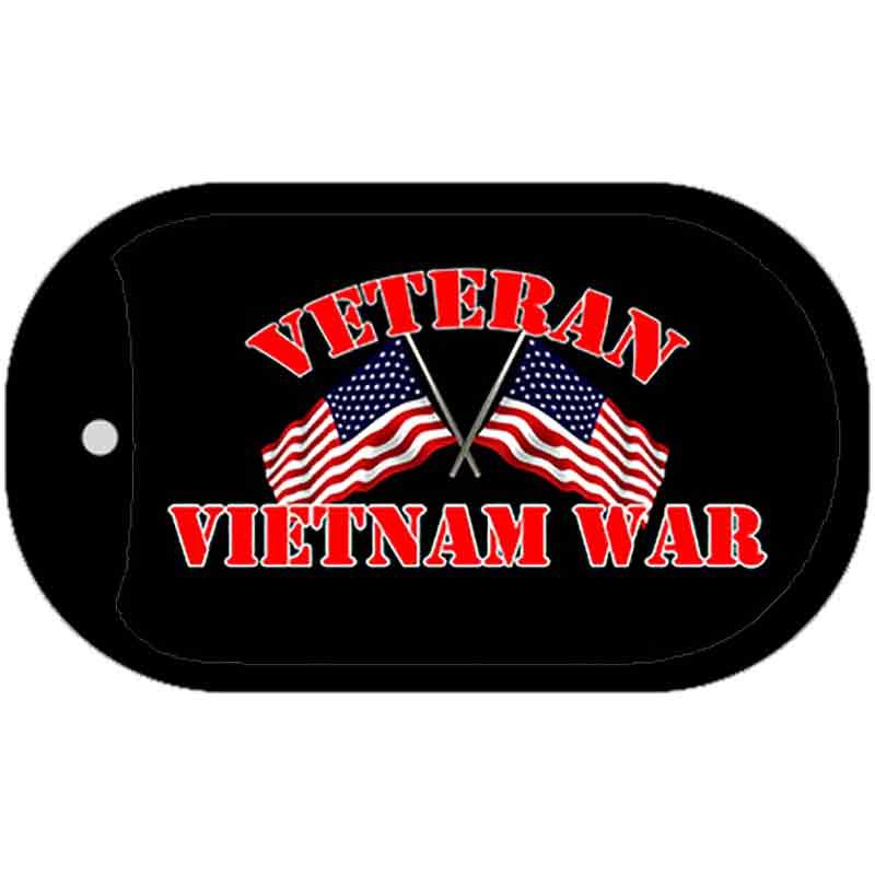 Vietnam War Veteran Novelty Metal Dog Tag Necklace DT-121