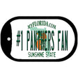 Number 1 Panthers Fan Novelty Metal Dog Tag Necklace DT-13378