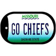 Go Chiefs Novelty Metal Dog Tag Necklace DT-13429