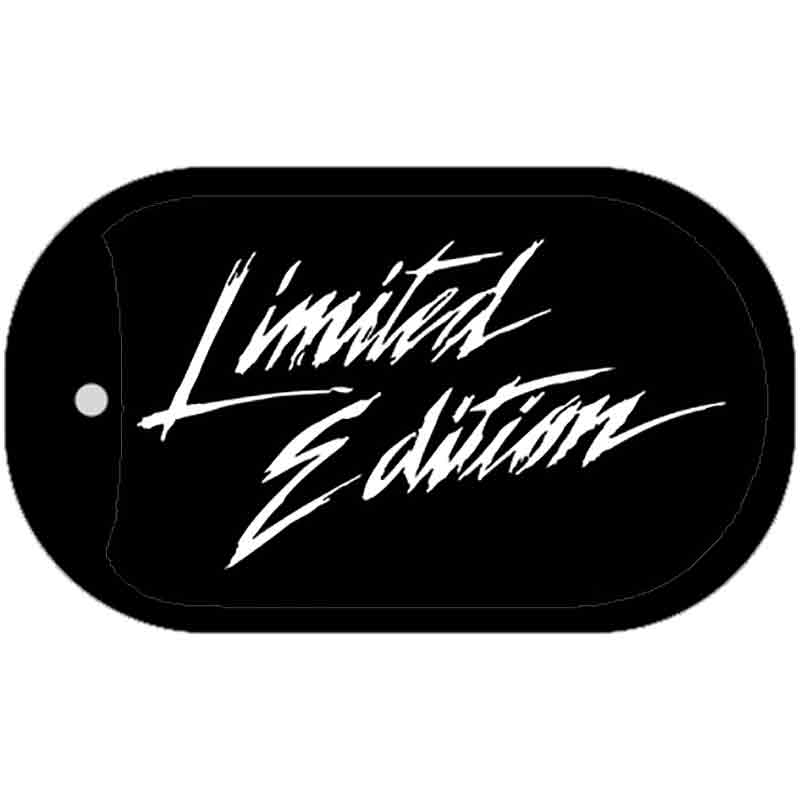 Limited Edition Novelty Metal Dog Tag Necklace DT-1889