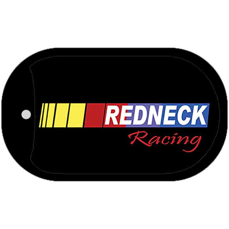 Redneck Racing Novelty Metal Dog Tag Necklace DT-2000