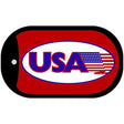 USA Metal Novelty Dog Tag Necklace DT-2802