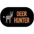 Deer Hunter Novelty Metal Dog Tag Necklace DT-389