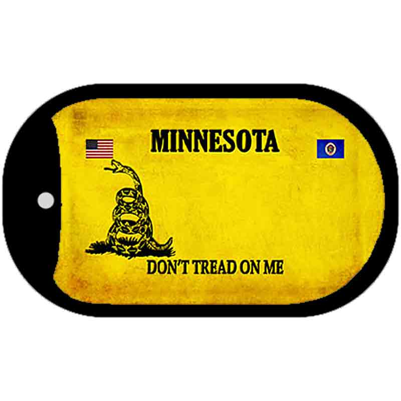 Minnesota Do Not Tread Novelty Metal Dog Tag Necklace DT-8855