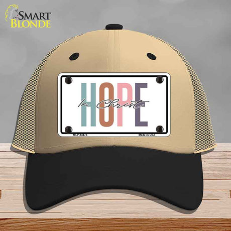 Hope In Christ Novelty License Plate Hat HAT-MLP-14475