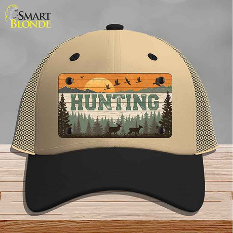 Hunting Sunset Novelty License Plate Hat HAT-MLP-14511