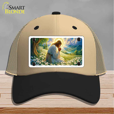 Jesus Praying Novelty License Plate Hat HAT-MLP-14521